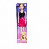 Кукла Beauty 1801-3 Black/Pink