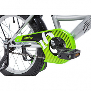 Велосипед Novatrack Vector 16" (2019) Silver 163VECTOR.SL9