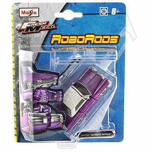 Машинка-трансформер Maisto Fresh Metal RoboRods Cadillac '63 Coupe Deville (15020) purple