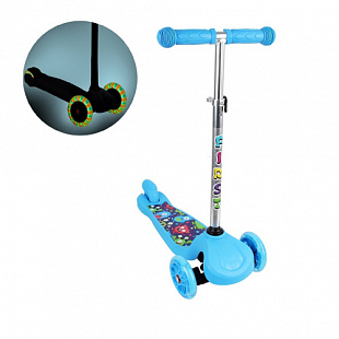 Самокат RGX First led blue