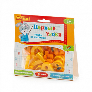 Набор Полесье Первые уроки на магнитах 20 цифр + 10 знаков 70647