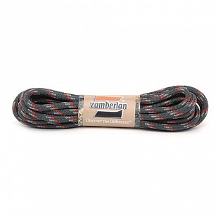 Шнурки круглые Zamberlan Lacci Confezion dark grey/red