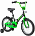 Велосипед Novatrack Strike 16" (2020) 163STRIKE.BKG20 black/green