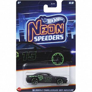 Машинка Hot Wheels Neon Speeders '15 Dodge Challenger SRT 6/8 (HLH72 HRW80)