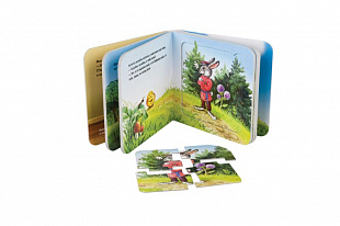 Книжка-игрушка Step Puzzle Любимые герои Колобок 93239