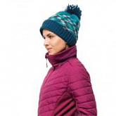 Шапка женская Jack Wolfskin Hopewell Rocks Cap Women celestial blue