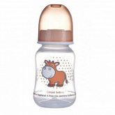 Бутылочка Canpol babies Пластиковая Корова 3м+ 120 мл 59/100 Brown
