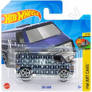 Машинка Hot Wheels Базовой коллекции 70s Van 16/250 (5785 HKK16) mainline 2023