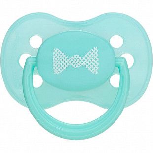 Пустышка анатомическая силиконовая Canpol babies Pastelove 0-6 мес. (22/416) turquoise