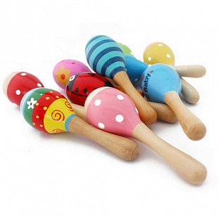 Деревянная игрушка Маракас 277B-46