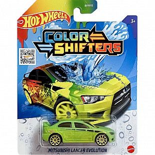 Машинка Hot Wheels Color Shifters Mitsubishi Lancer Evolution (BHR15 CFM40) коллекция 2022