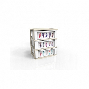 Комод Berossi Serenity 3-х секционный Ivory АС53833000