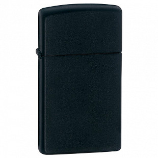 Зажигалка Zippo Slim 1618 black matte