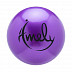 Мяч для художественной Amely AGB-301 19 см purple