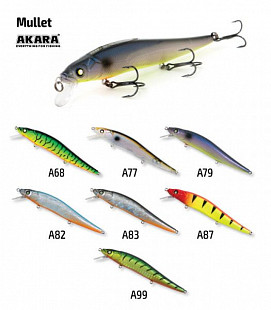 Воблер Akara Mullet 110F