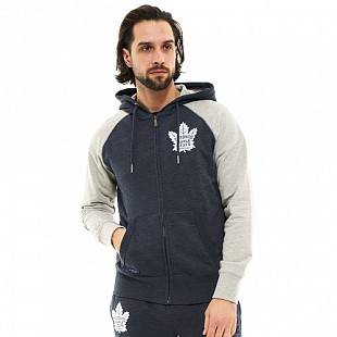Толстовка Atributika&Club NHL Toronto Maple Leafs 366110 grey/navy