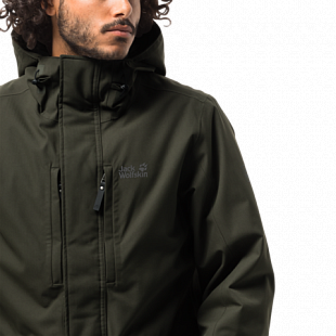 Куртка мужская Jack Wolfskin West Coast Jacket pinewood