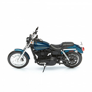 Масштабная модель мотоцикла Maisto 1:12 Харлей Дэвидсон 2004 Dyna Super Glide Sport (32320) dark blue/black