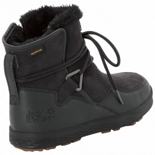 Полуботинки женские Jack Wolfskin Auckland Wt Texapore Boot W black / black