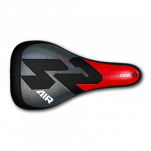 Велоседло DDK 2032 SS2 black/grey/red