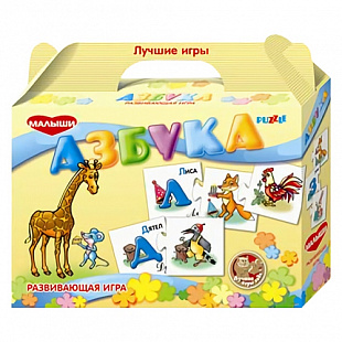Детская настольная игра Dream Makers Азбука ПЛ8009