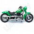 Мотоцикл Maisto 1:18 Harley Davidson 2000 FLSTF Street Stalker (39360) green