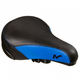 Седло Novatrack детское black/blue КЛ98751