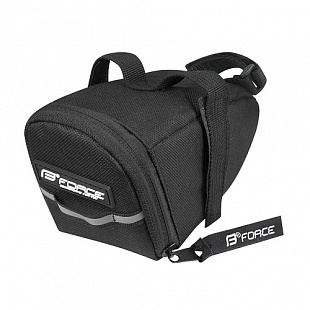 Сумка под седло Force Eco velcro 896120 black
