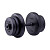 Гантель разборная пластиковая Starfit 10 кг DB-711 black