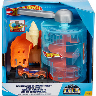 Игровой набор Hot Wheels Невероятные приключения в городе (FRH28 GPD08)