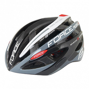Велошлем Force Road Pro black/grey/white