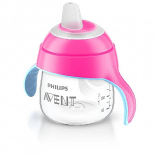 Чашка-поильник с носиком Philips Avent 200 мл SCF751/00 pink