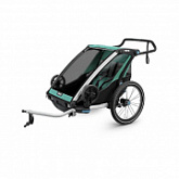 Детская мультиспортивная коляска Thule Chariot Lite2 green (10203007)