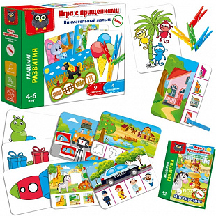 Игра настольная Vladi Toys Внимательный малыш VT5303-04