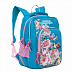 Рюкзак школьный GRIZZLY RG-866-2 /1 light blue