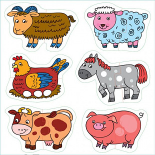 Пазл-мозаика Step Puzzle На ферме SP-70111