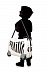 Чемодан Samsonite Dream Rider 51см CK8-05001 Zebra 