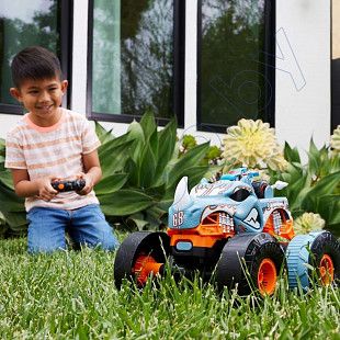 Машинка на радиоуправлении Hot Wheels Monster Trucks Rhinomite (HPK27)
