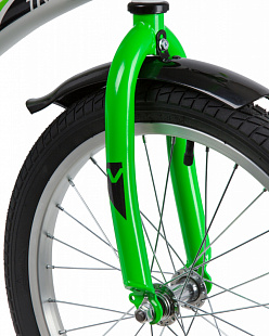 Велосипед Novatrack Strike 18" (2020) 183STRIKE.WTG20 white/green