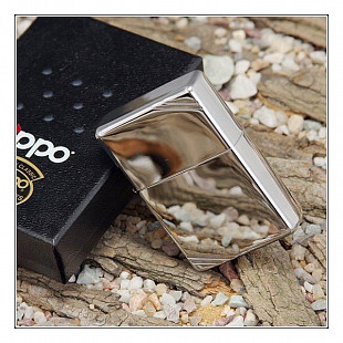 Зажигалка Zippo Vintage w/ Slashes High Polish Chrome 260