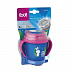 Поильник-непроливайка Lovi 360° Follow the Rabbit 210мл 9м+ 1/524new Blue/Bordo