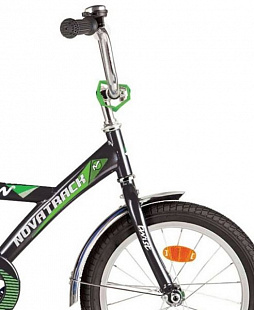 Велосипед Novatrack Twist 12" (2017) Black/Green 121TWIST.BK7