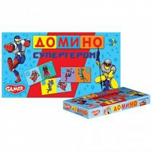 Детская настольная игра Dream Makers домино Супергерои 9025