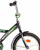 Велосипед Novatrack Twist 12" (2017) Black/Green 121TWIST.BK7