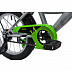 Велосипед Novatrack Vector 14" (2019) Silver/Green 143VECTOR.SL9