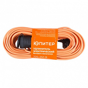 Удлинитель-шнур Юпитер 20м 1 розетка 10А, IP44 PC16-JP8232-З