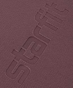 Коврик для йоги и фитнеса STARFIT FM-103 PVC HD 173x61х0,6 см hot chocolate