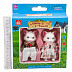 Игровой набор Happy Family 012-07C фигурки зверюшек, 2 лисёнка