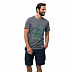 Футболка мужская Jack Wolfskin Island Hill T M pebble grey