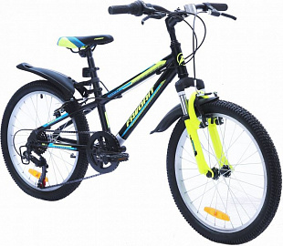 Велосипед Favorit Master V 20" (2019) Black/Yellow